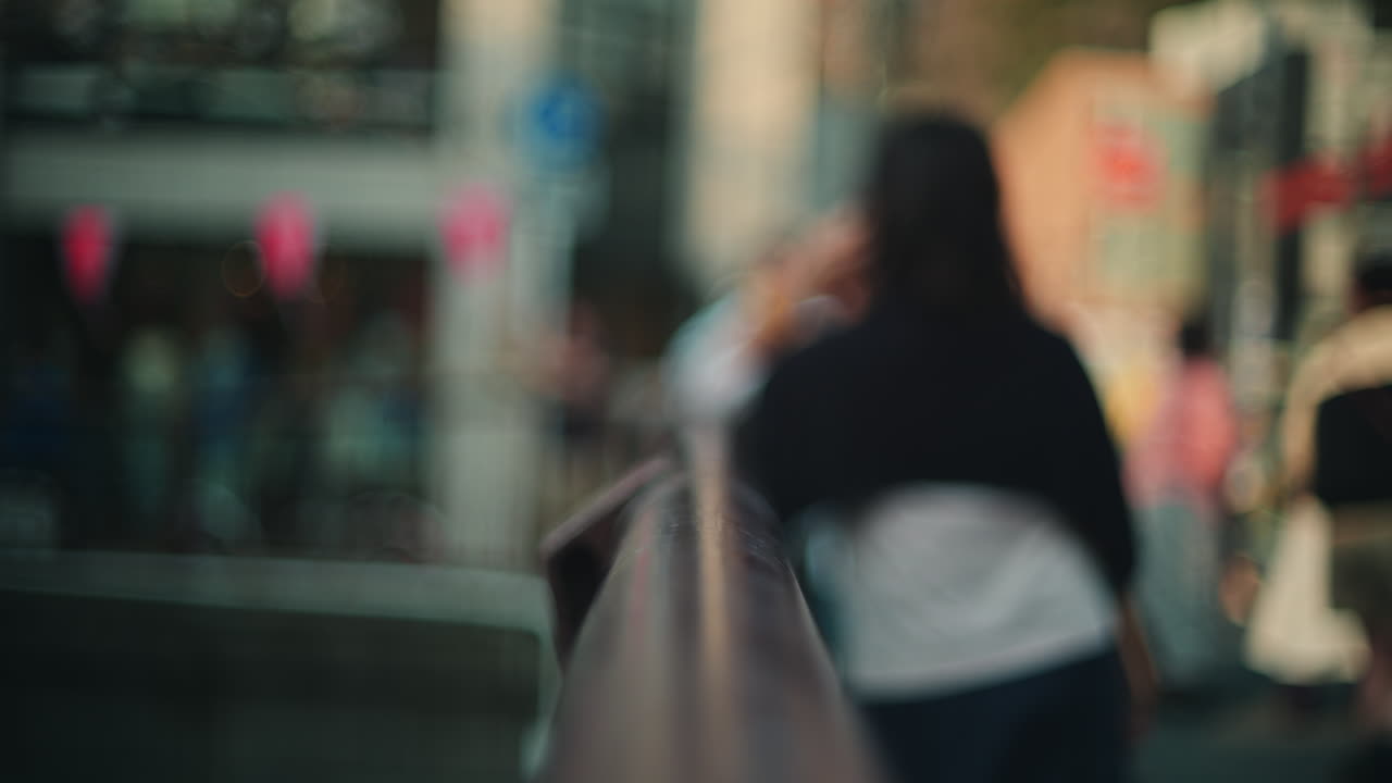 Woman in a pink blouse