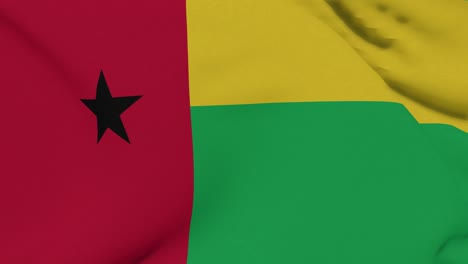 flag guinea-bissau patriotism national freedom, seamless loop