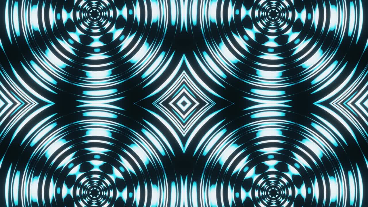 Black and white abstraction of a looped background