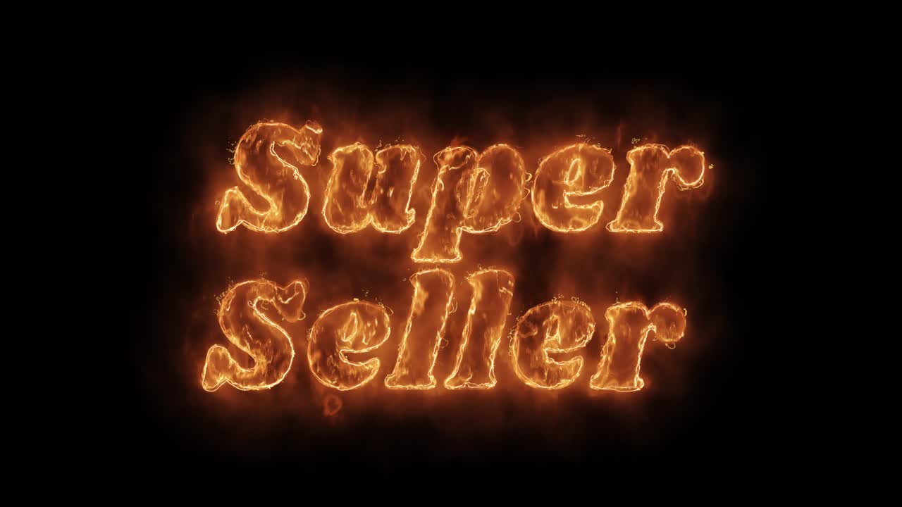 Super Seller - Burning Text