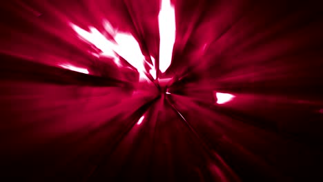 fondo de efecto de energía roja 4k con tecnología de fuente de energía extendiendo formas geométricas triángulos y rectángulos y fugas de luz de la fuente de energía antes de la explosión video loopable, ciencia ficción, techno, evento musical, energía, transporte, conceptos de celebración