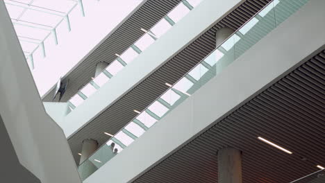 Brightly-light-architecture-library-in-Halifax,-Nova-Scotia