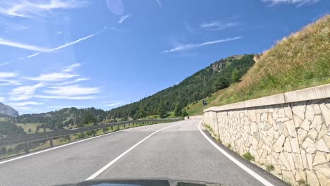 motorcycle ride through picturesque mountain roads