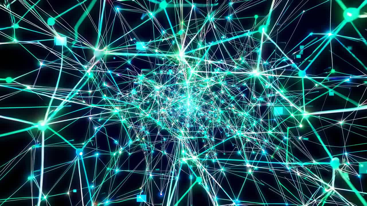 visualización de la red abstracta