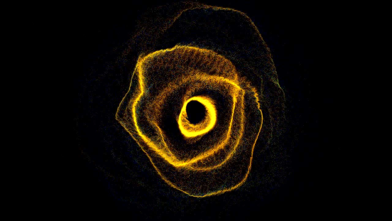 agujero negro futurista. fondo de espacio abstracto. telón de fondo de renderización 3d