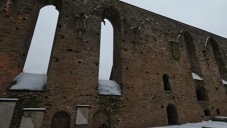 pirita convet ruins in tallinn estonia