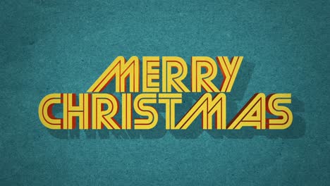Texto-Retro-De-Feliz-Navidad-En-Una-Textura-Grunge-Verde