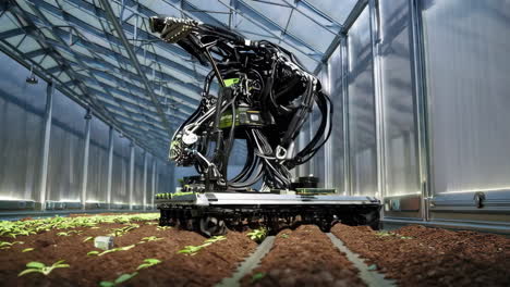Agricultural Robot in Greenhouse
