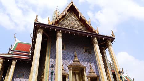 tourists explore the iconic bangkok temple