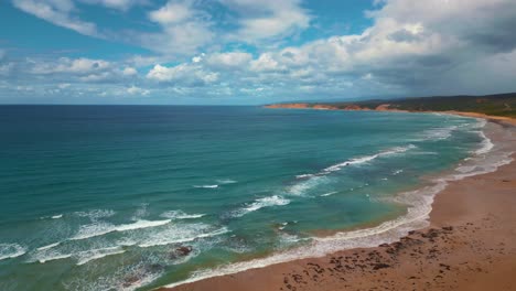 Playa-De-Great-Ocean-Road-Cerca-De-Los-Doce-Apóstoles,-Australia