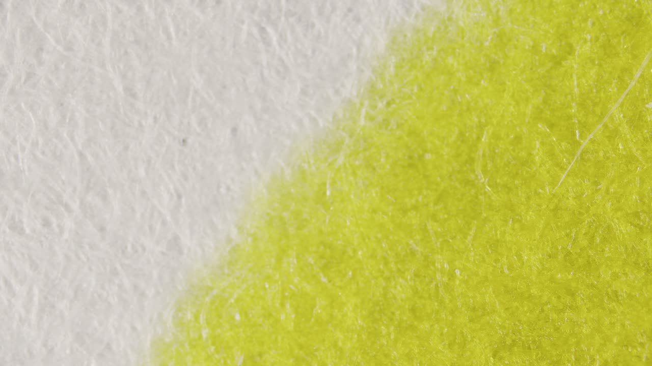 Thin layer chromatography with food colorants on paper under microscope