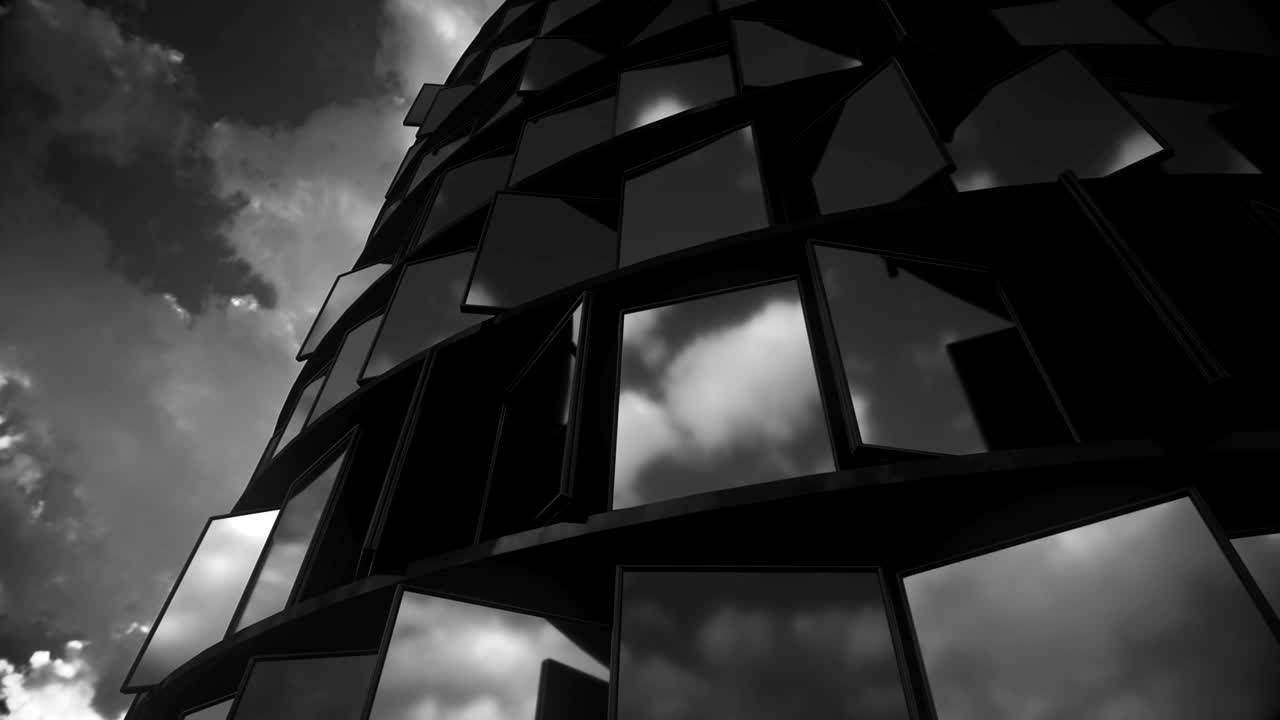 el fondo de la arquitectura abstracta de 4k.