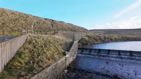 video footage of the bleak and wild landscape of the yorkshire moors