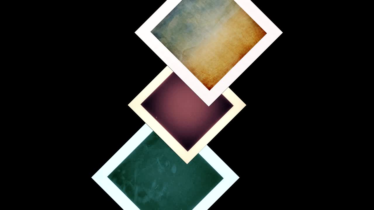 patrón gráfico de formas de rombo que se mueven en el fondo en varias direcciones.