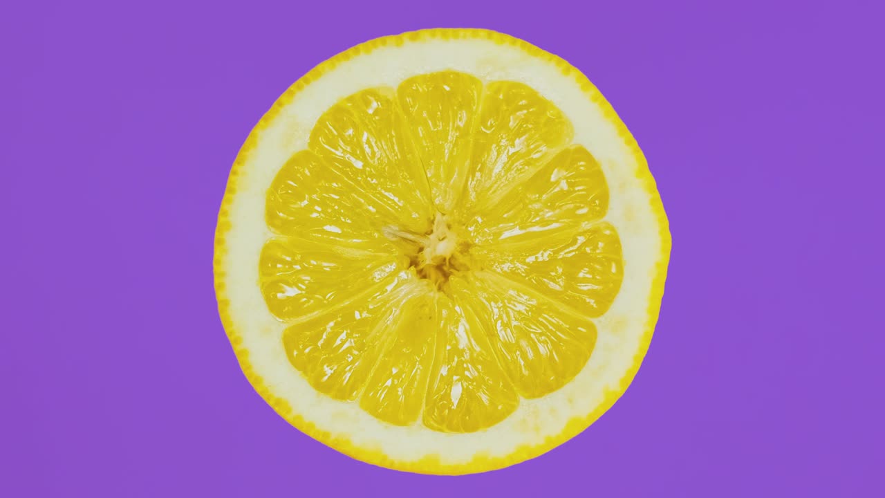 Citrus Lemon rotating.