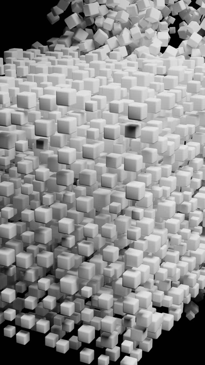 patrón de cubo 3d abstracto