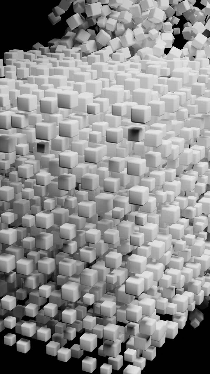 padrão de cubo 3d abstrato