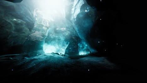 mystical ice cave