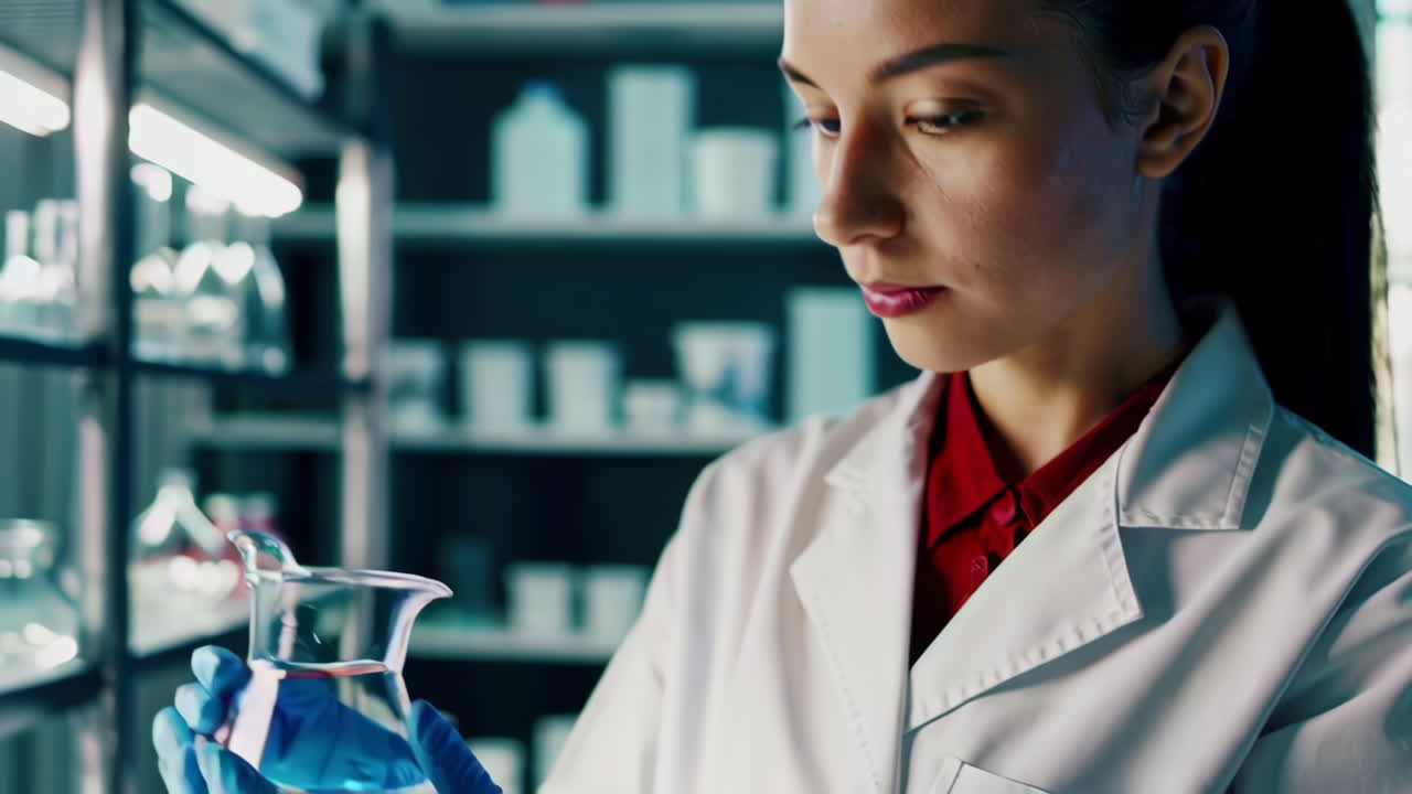 Science Laboratory Scenes