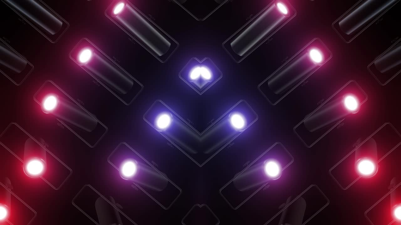 Sfondo con motivo astratto di luce al neon