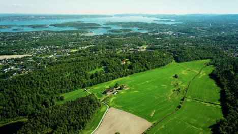 beauty of norway's fjords from a bird's eye view in stunning drone footage