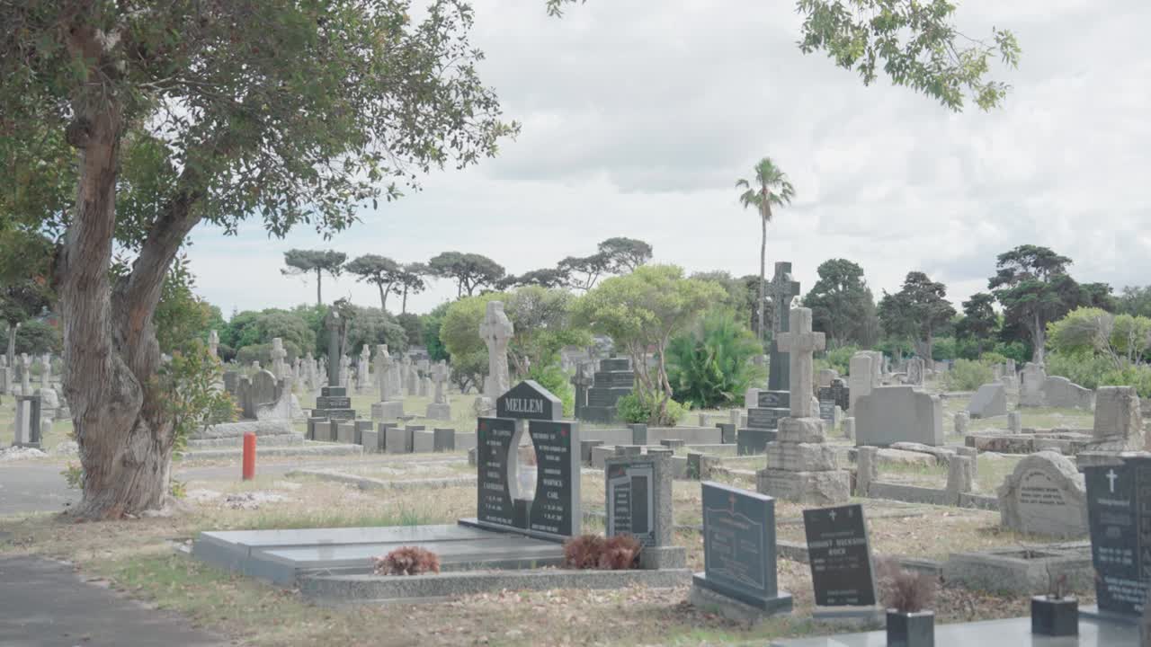 Cemetery in Cape Town, South Africa