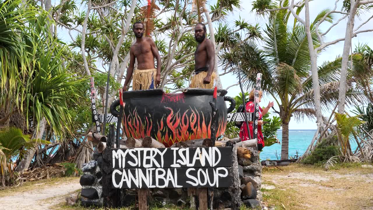 Mystery Island Cannibal Soup - A Hilarious Tropical Getaway