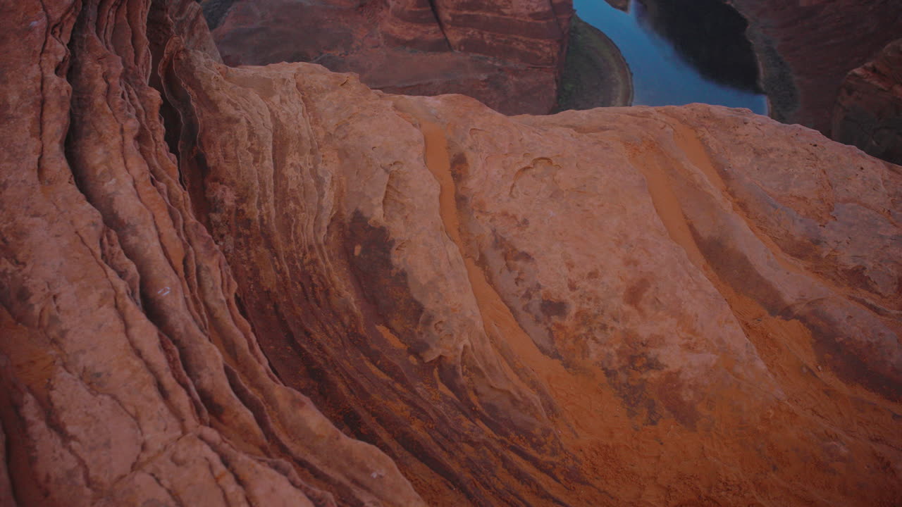 inclinación del gimbal de formaciones rocosas interesantes