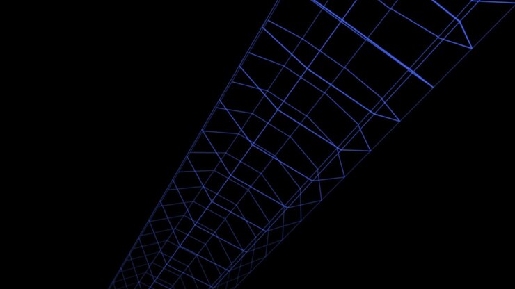 Futuristic HUD background. Animation of seamless loop.