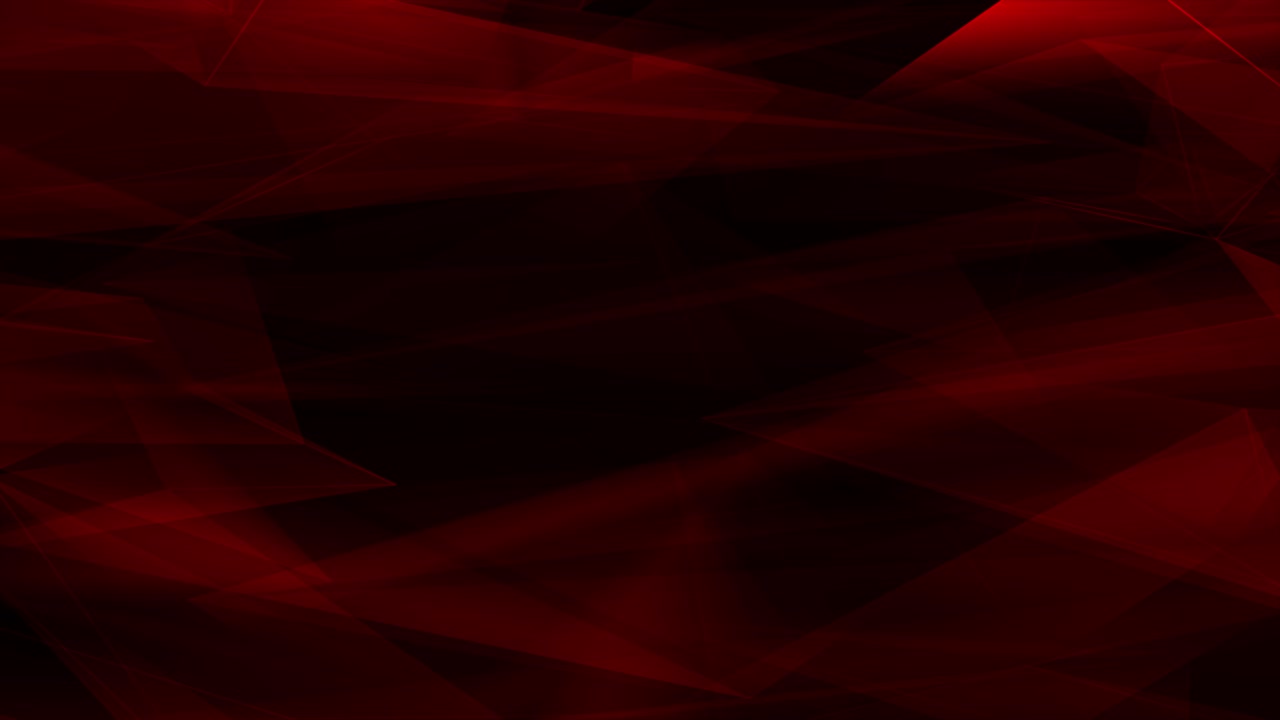 Sfondo grafico in loop con gradiente colorato rosso geometrico increspato stile triangolare a bassa poligonale