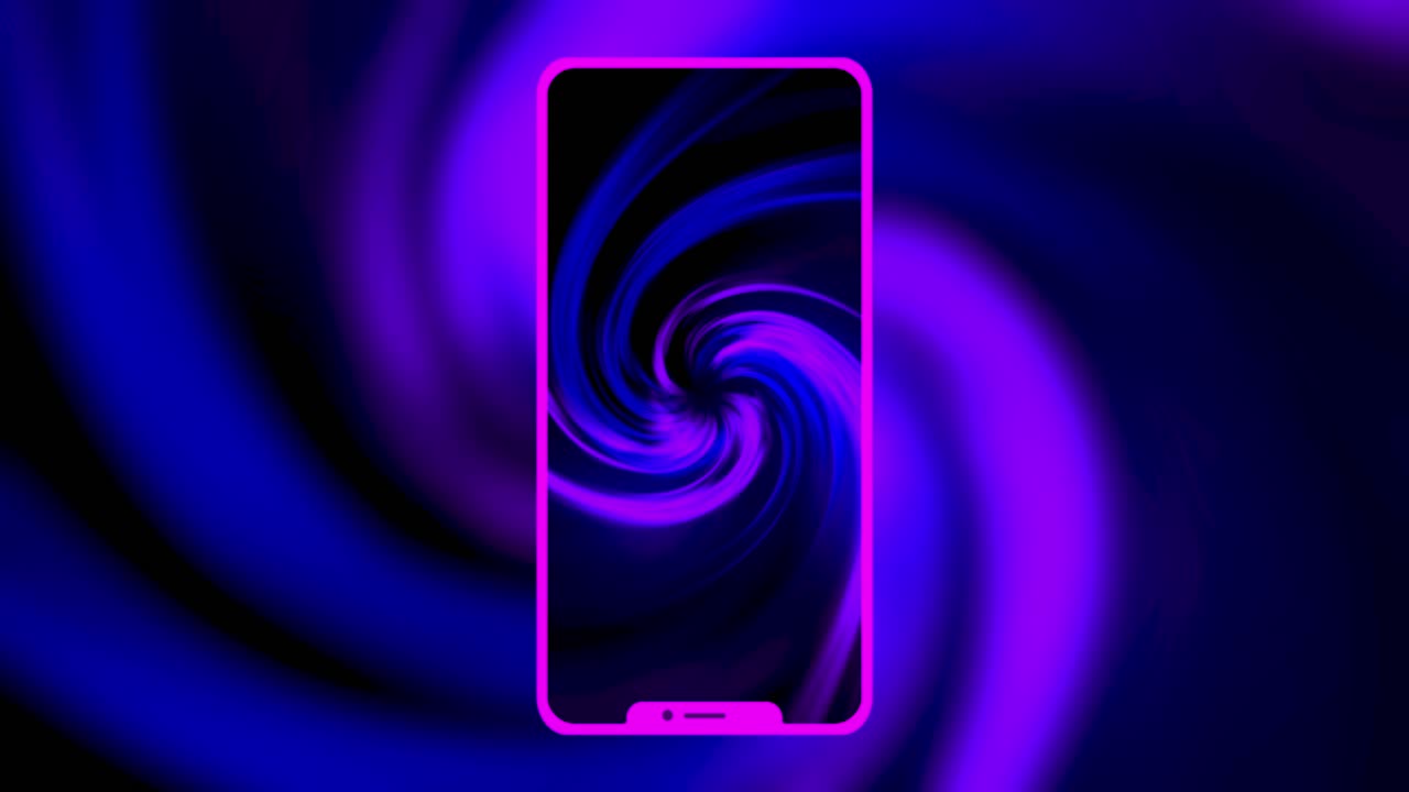 papel tapiz de teléfono giratorio abstracto