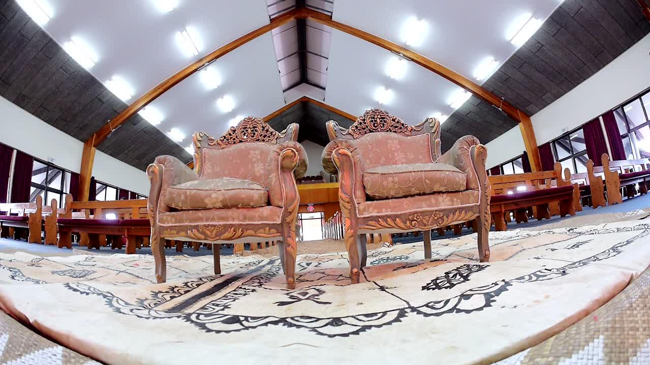 결혼식 장소 또는 예배당 샷