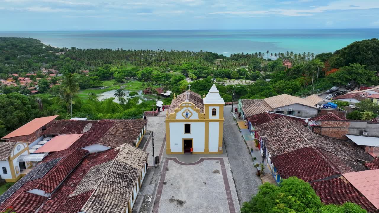 iglesia de arraial dajuda en arraial dejuda bahia brasil