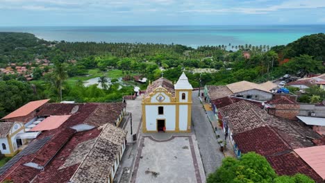 arraial dajuda church in arraial dajuda bahia brazil