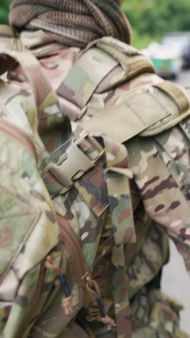 detalles de los uniformes militares