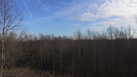 Drone-shot-of-empty-tobacco-barn