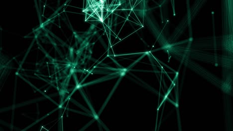 plexus abstract network titles technology science background loop