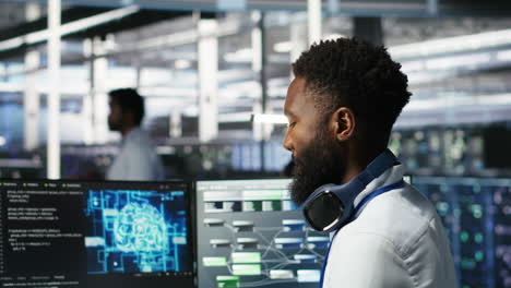 data center system administrator using ai neural network models