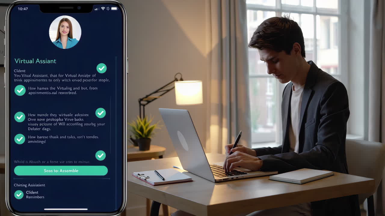 Virtual Assistant Client Interaction