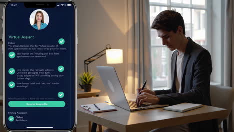 virtual assistant client interaction