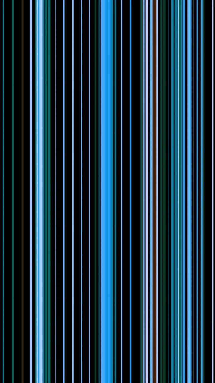 rayas verticales de colores sobre un fondo negro