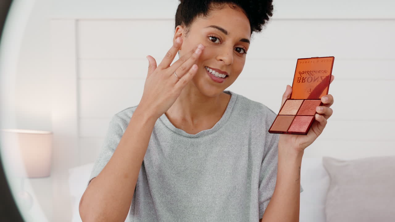 belleza, maquillaje y belleza influyente por negro