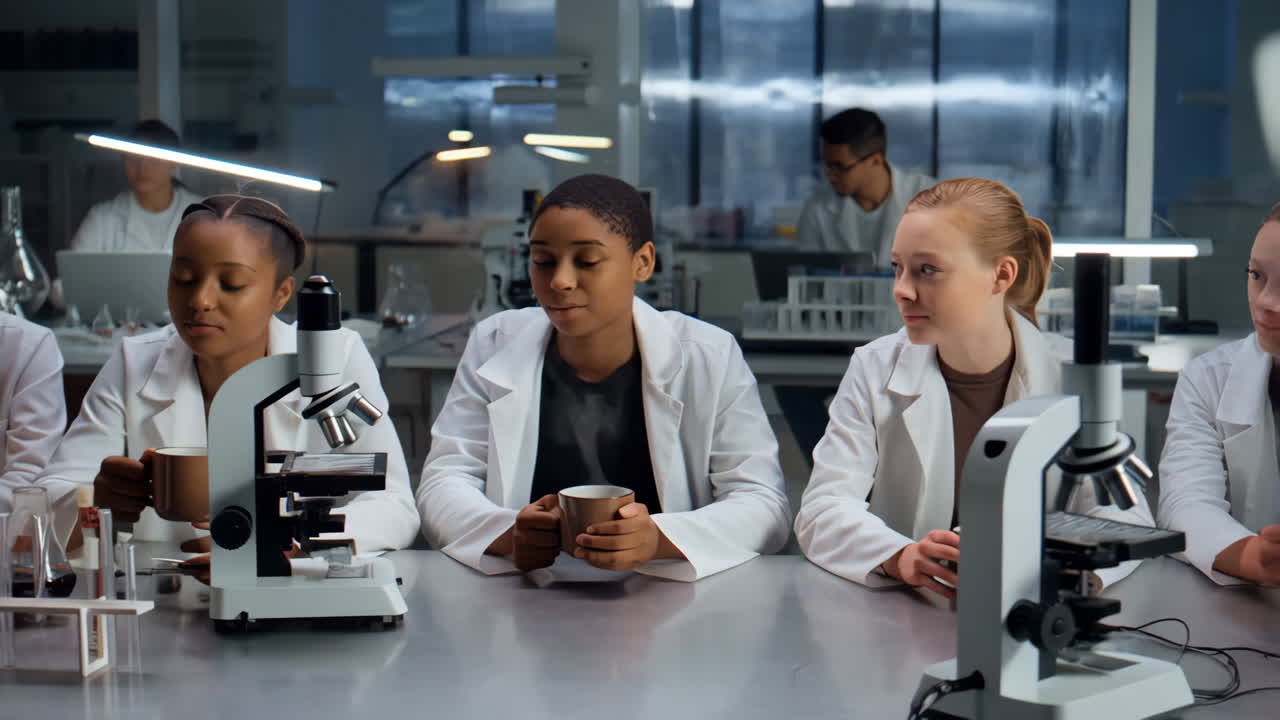 Scientists in Laboratory Setting