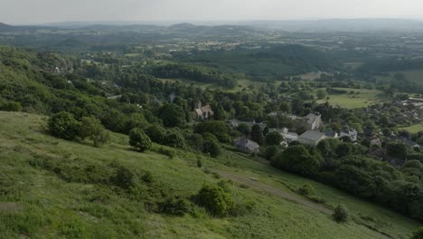 west malvern herefordshire uk aerial landscape summer