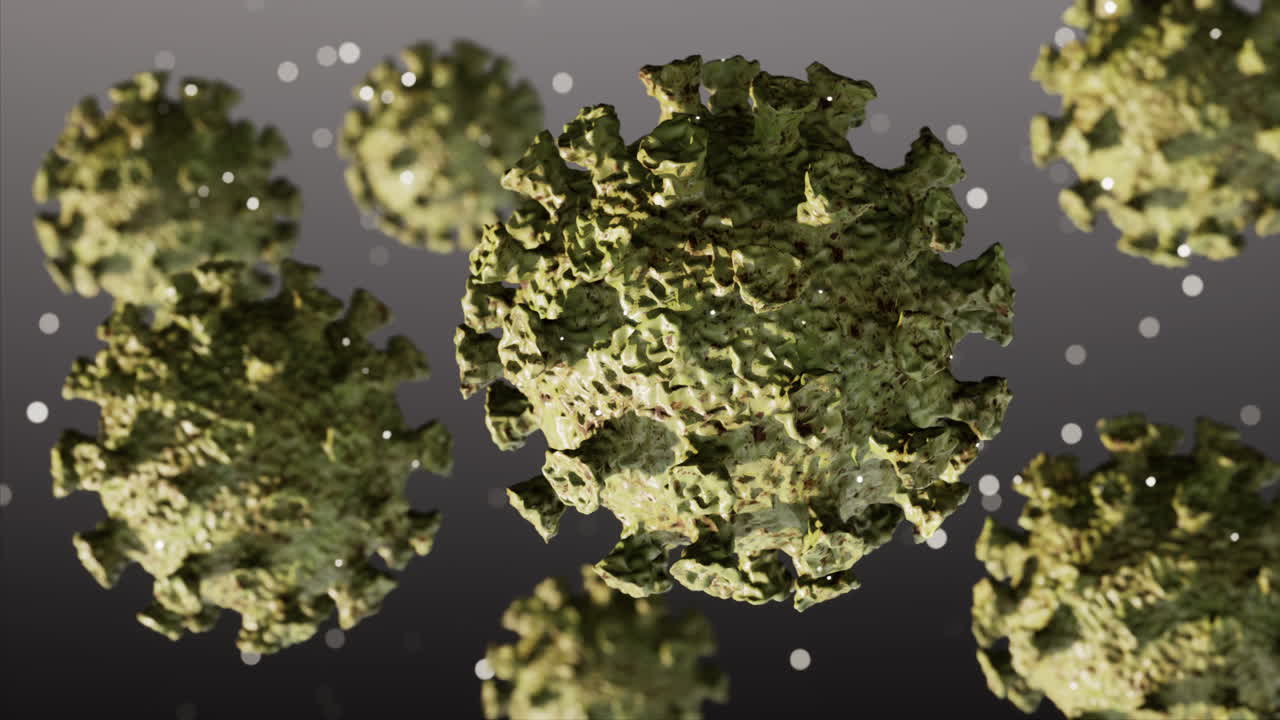 심각한 급성 호흡기 코로나-19의 현실적인 영상