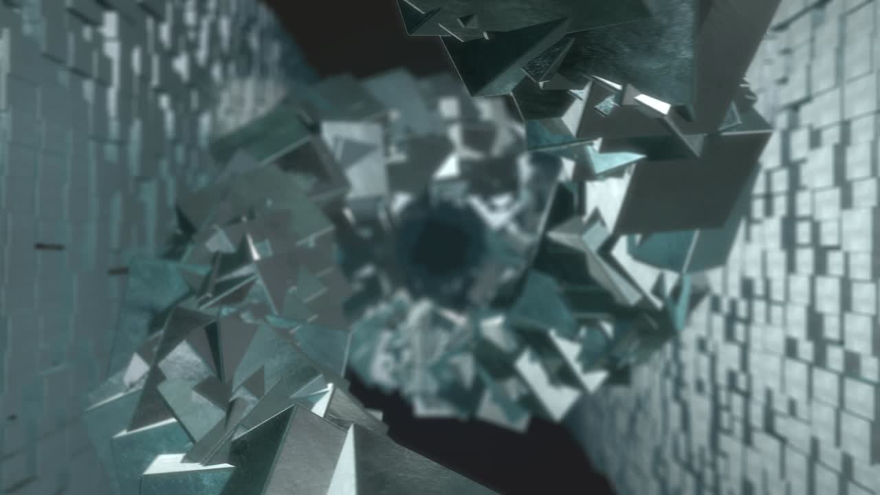 Icy Cubes Spiral