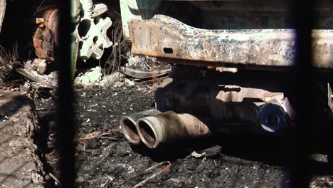 the car after the fire