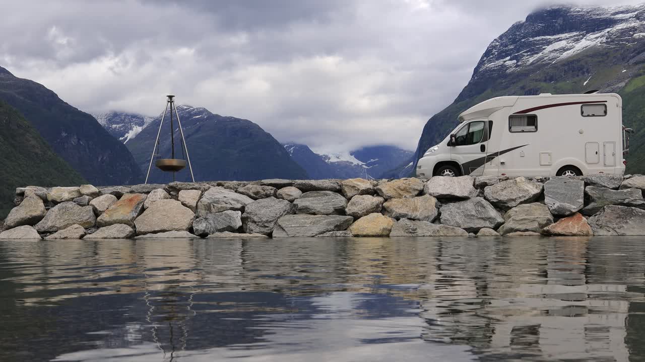 가족 휴가 여행 rv, 오토바이 휴가 여행