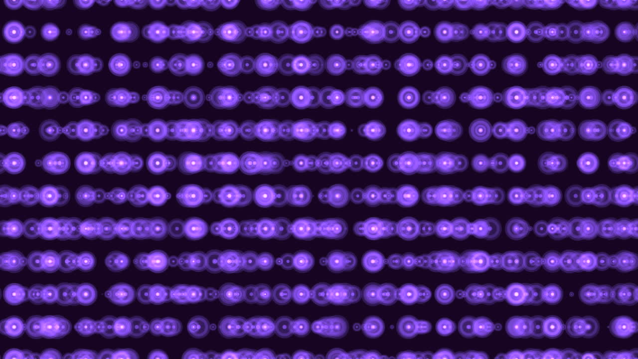 Purple dot symmetry intricate pattern on black