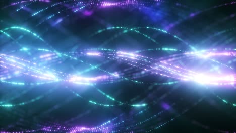 abstract glowing lines